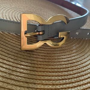 Dolce&Gabbana belt with solid brass buckle size 34